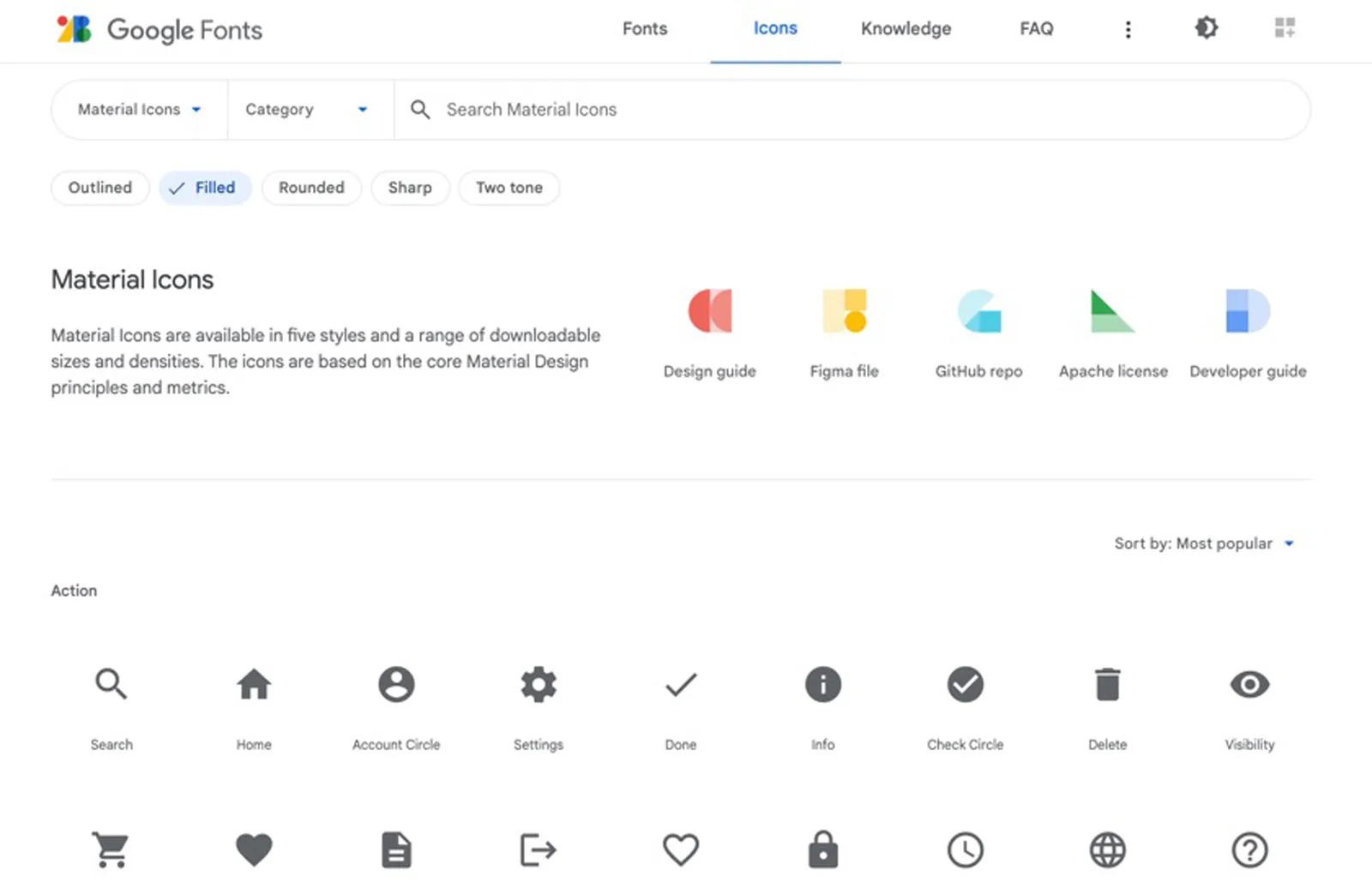 Material Icons