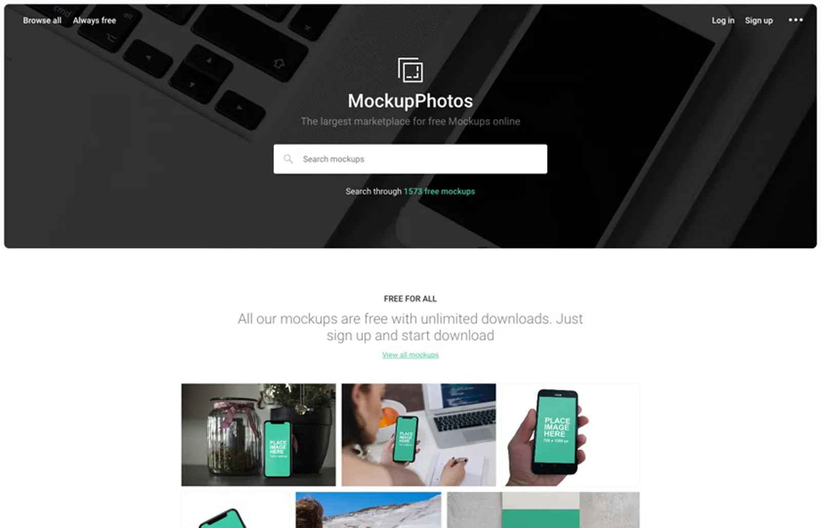 Mockup photos